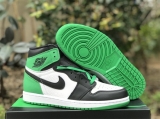2023.7 (OG better)Authentic Air Jordan 1 High “Lucky Green”Men Shoes-ZL