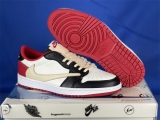 2023.7 (PK cheaper)Travis Scott x Fragment Design x Authentic Air Jordan 1 Low Men Shoes-ZL (7)