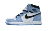 2023.7 (PK cheaper) Authentic Air Jordan 1 High “University Blue” Men Shoes-FK (28)