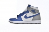 2023.7 (PK cheaper) Authentic Air Jordan 1 High “True Blue” Men Shoes-FK (26)
