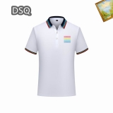 2023.4  DSQ Polo T-shirt man S-3XL (1)