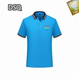 2023.4  DSQ Polo T-shirt man S-3XL (8)
