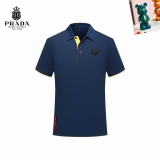 2023.4 Prada Polo T-shirt man S-3XL (48)