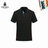 2023.4 Prada Polo T-shirt man S-3XL (50)