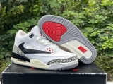2023.10 Super Max Perfect  Air Jordan 3 “White Cement Reimagined”Men And Women Shoes -ZL (27)