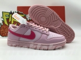 2023.7 (95% Authentic)Nike SB Dunk Low “Triple Pink”Women Shoes -ZL (102)