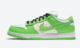2023.10 Super Max Perfect Supreme x Nike SB Dunk Low “Mean Green”Men And Women Shoes-LJR (173)