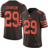 Youth Nike Cleveland Browns #29 Duke Johnson Limited Brown Rush Vapor Untouchable NFL Jersey