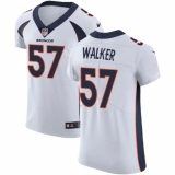 Men's Nike Denver Broncos #57 Demarcus Walker White Vapor Untouchable Elite Player NFL Jersey