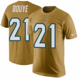 NFL Men's Nike Jacksonville Jaguars #21 A.J. Bouye Gold Rush Pride Name & Number T-Shirt