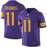 Youth Nike Minnesota Vikings #11 Laquon Treadwell Elite Purple Rush Vapor Untouchable NFL Jersey