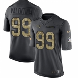 Youth Nike New England Patriots #99 Vincent Valentine Limited Black 2016 Salute to Service NFL Jersey