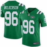 Youth Nike New York Jets #96 Muhammad Wilkerson Limited Green Rush Vapor Untouchable NFL Jersey