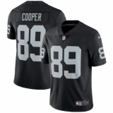 Youth Nike Oakland Raiders #89 Amari Cooper Black Team Color Vapor Untouchable Limited Player NFL Jersey