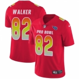 Youth Nike Tennessee Titans #82 Delanie Walker Limited Red 2018 Pro Bowl NFL Jersey