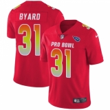 Men's Nike Tennessee Titans #31 Kevin Byard Limited Red 2018 Pro Bowl NFL Jersey