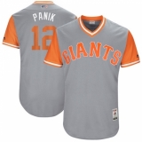 Men's Majestic San Francisco Giants #12 Joe Panik 