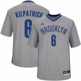 Women's Adidas Brooklyn Nets #6 Sean Kilpatrick Authentic Gray Alternate NBA Jersey