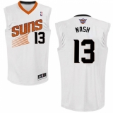 Youth Adidas Phoenix Suns #13 Steve Nash Swingman White Home NBA Jersey