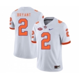 Clemson Tigers 2 Kelly Bryant White Nike College Football Jersey