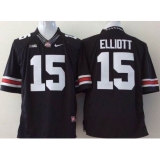 Ohio State Buckeyes #15 Ezekiel Elliott Black Limited Stitched NCAA Jersey