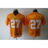 NCAA Tennessee vols #27 Orange jerseys