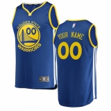 Men's Golden State Warriors Fanatics Branded Royal Fast Break Custom Replica Jersey - Icon Edition