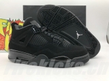 2023.7 (95% Authentic) Air Jordan 4 “Black Cat” Men And Women Shoes-G (2)