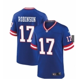 Men's Buffalo Bills #17 Robinson Blue Vapor Untouchable Limited Football Stitched Game Jersey