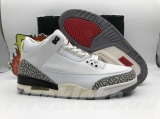 2023.8 Super Max Perfect Air Jordan 3“White Cement Reimagined”Men And Women Shoes -DM (26)