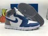 2023.7 Super Max Perfect Air Jordan 1 High “True Blue”Men And Women Shoes -DU (55)