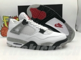 2023.8 Super Max Perfect Air Jordan 4 “White Cement” Men And Women Shoes -ZL (15)