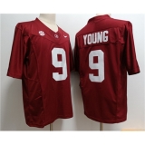 Men's Alabama Crimson Tide #9 Bryce Young Red 2023 F.U.S.E. Stitched Football Jersey