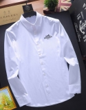 2023.6 Hermes long shirt shirt man M-4XL (8)