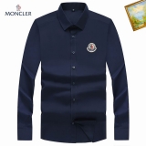 2023.8 Moncler long shirt shirt man S-4XL (25)