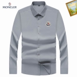 2023.8 Moncler long shirt shirt man S-4XL (53)