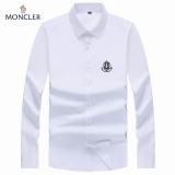2023.8 Moncler long shirt shirt man S-4XL (27)