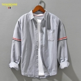 2023.10 Thom Browne long shirt shirt man M-3XL (6)