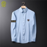 2023.7 Versace long shirt shirt man M-3XL (136)