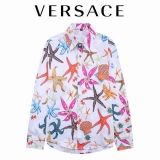 2023.8 Versace long shirt shirt man M-3XL (139)