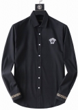 2023.12 Versace long shirt shirt man M-3XL (230)