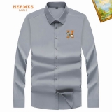 2024.1 Hermes long shirt shirt man S-4XL (27)