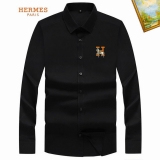 2024.1 Hermes long shirt shirt man S-4XL (29)