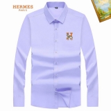 2024.1 Hermes long shirt shirt man S-4XL (26)