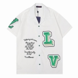 2023.8 LV short shirt Man M-3XL (91)