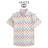 2023.1 Gucci short shirt Man M-3XL (1)