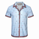 2023.2 Gucci short shirt Man M-3XL (17)