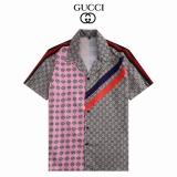2023.2 Gucci short shirt Man M-3XL (6)