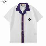 2023.6 Gucci short shirt Man M-3XL (60)