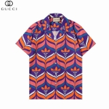 2023.8 Gucci short shirt Man M-3XL (91)